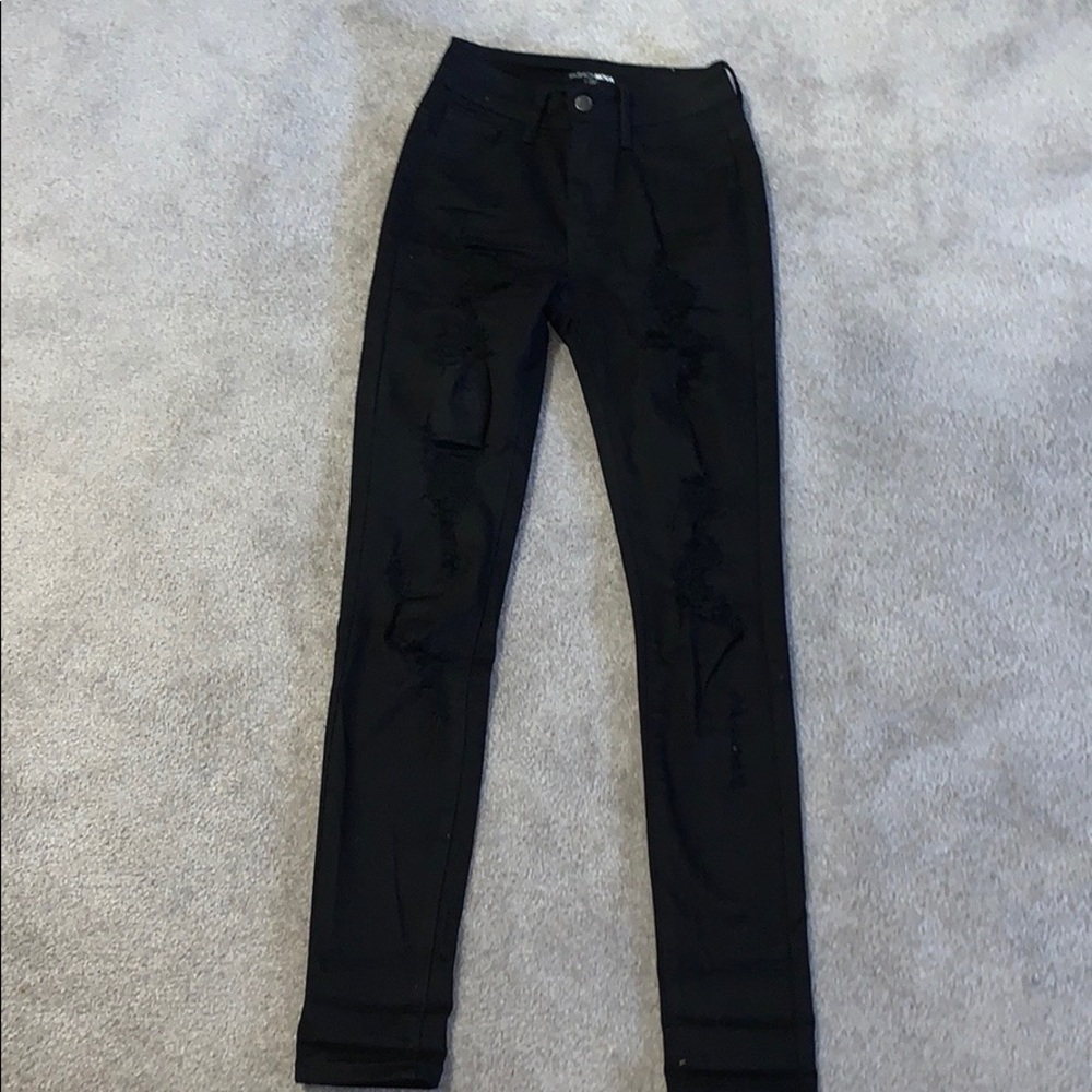 Black Ripped Jeans